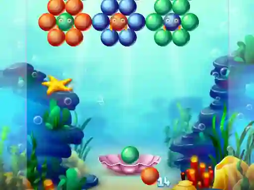 Spil Aqua Bubble Shooter online