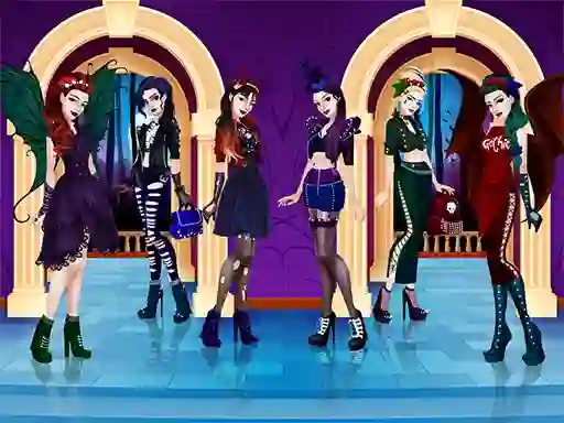 Spil Gothic Dress Up online