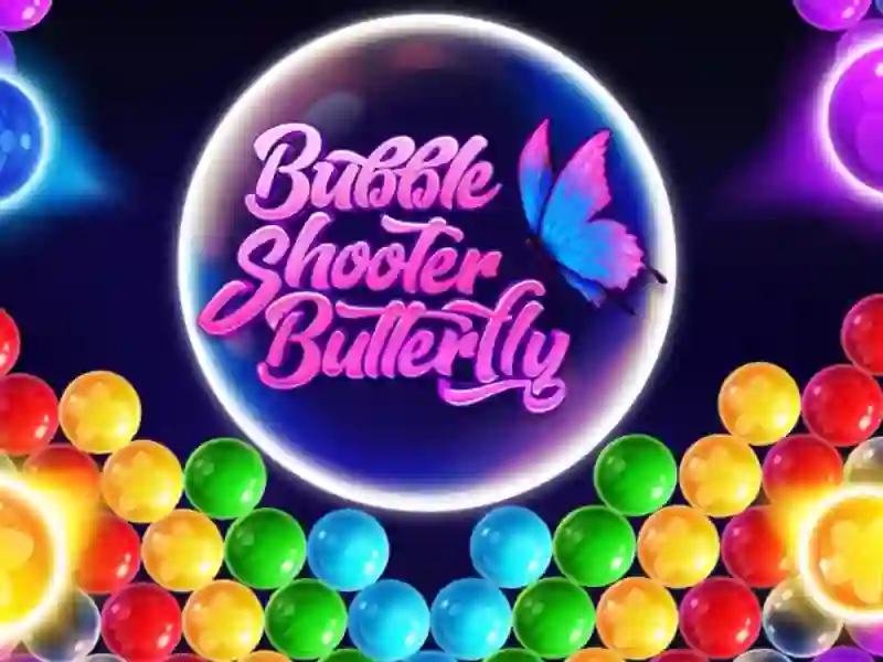 Spil Bubble Shooter Butterfly online