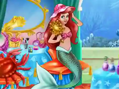 Spil Mermaid Makeup Room online