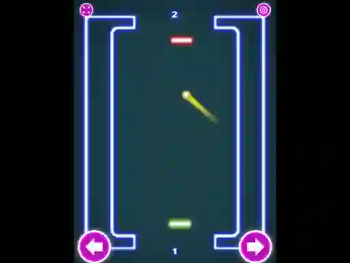 Spil Pong Neon online