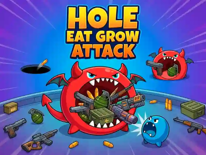 Spil Hole Eat Grow Attack online