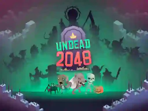 Spil Undead 2048 online