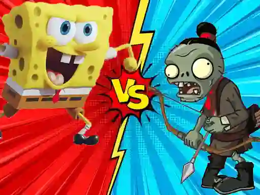 Spil Zombie Vs SpongeBoob online