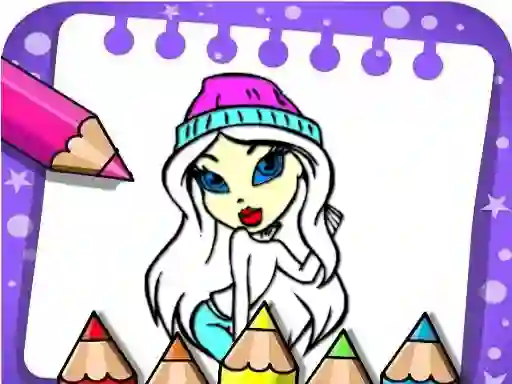 Spil Easy Bratz Coloring online