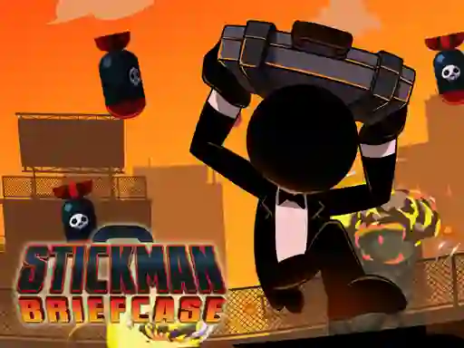 Spil Stickman Briefcase online
