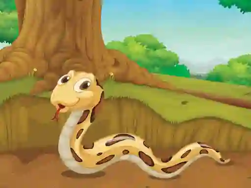 Spil Scary Reptiles Coloring online