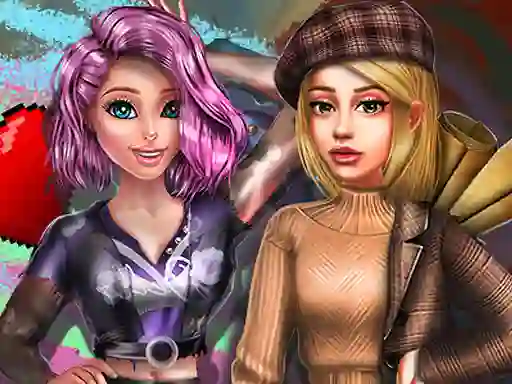 Spil 2022 Dark Academia to Egirl Dress up online