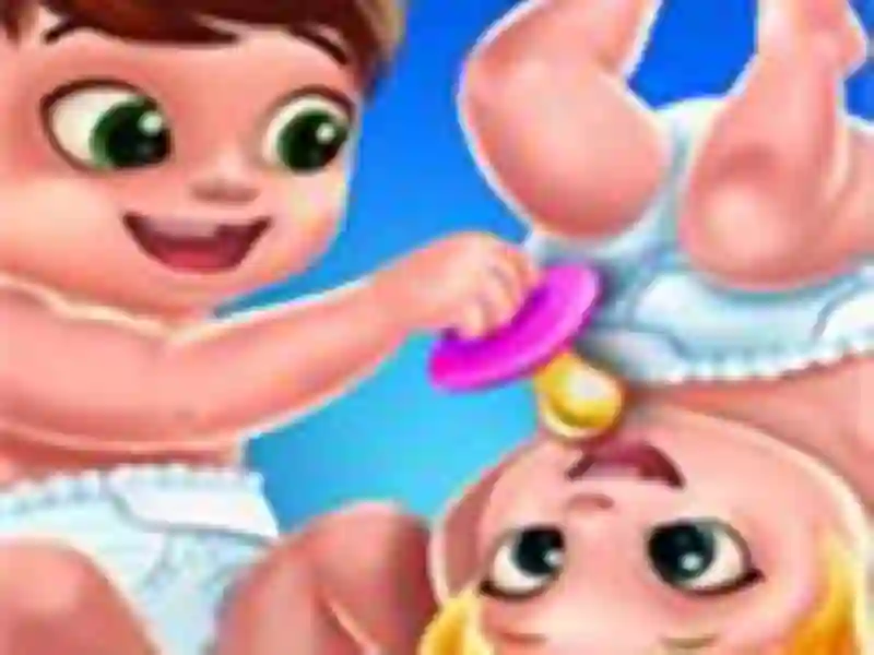 Spil Baby Twins Caring Day online