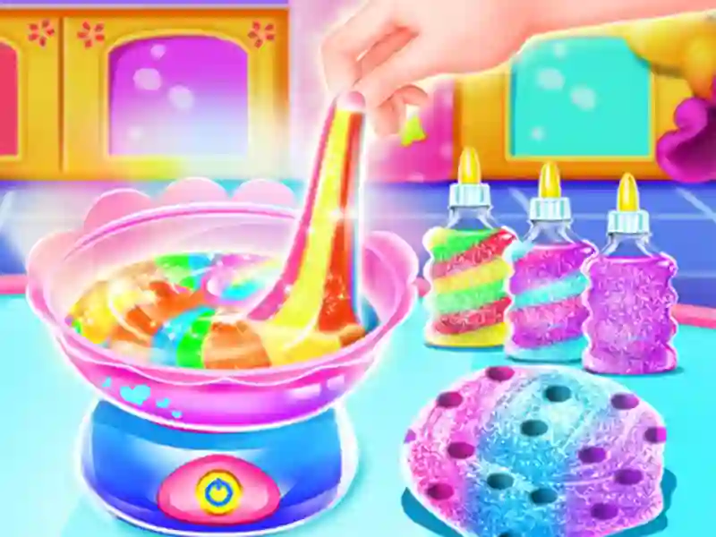 Spil Unicorn Slime Designer online
