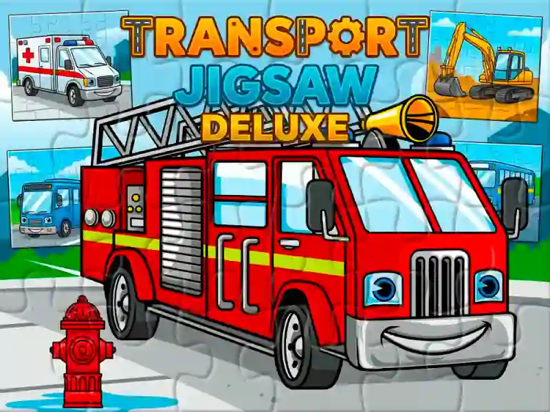 Spil Transport Jigsaw Deluxe online