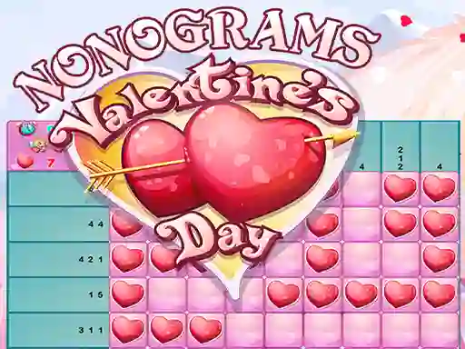 Spil Nonograms Valentines Day online