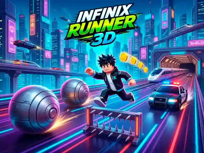 Spil Infinix Runner 3D online