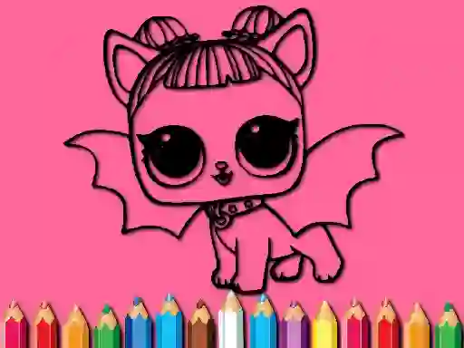 Spil Back To School: Lol Coloring Book online