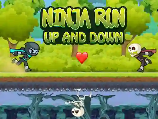 Spil Ninja Run Up And Down online