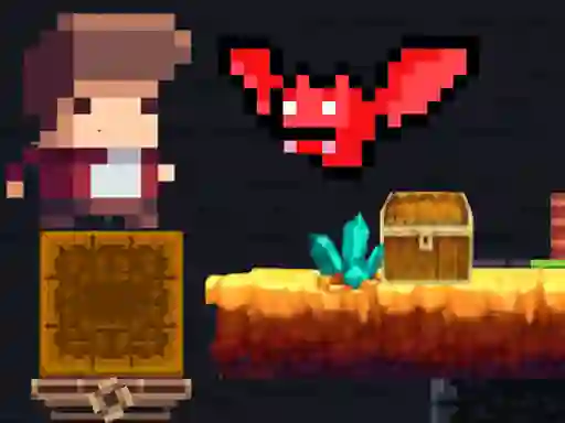 Spil Tiny Man and Red Bat online