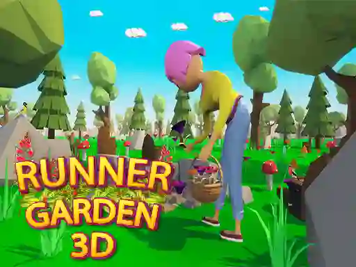 Spil Runner Garden 3d online