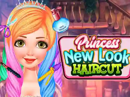 Spil Princess New Look Haircut online