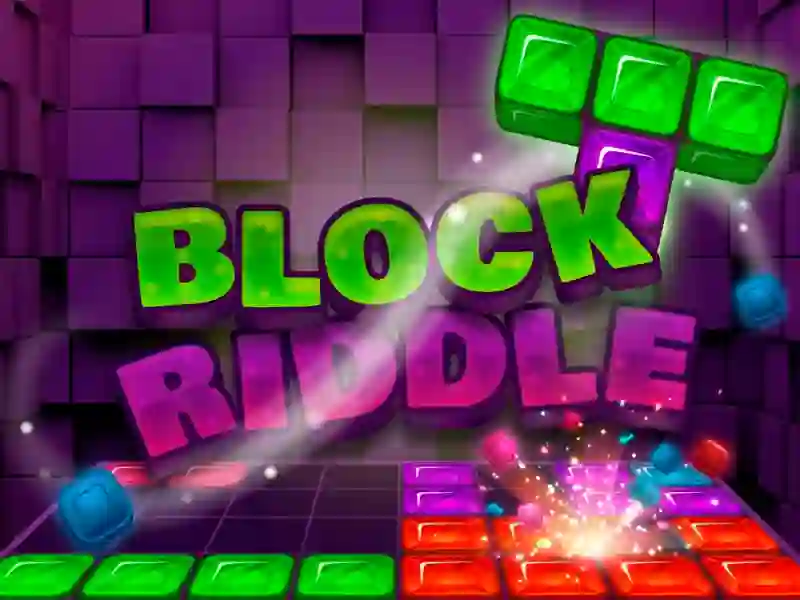 Spil Block Riddle online