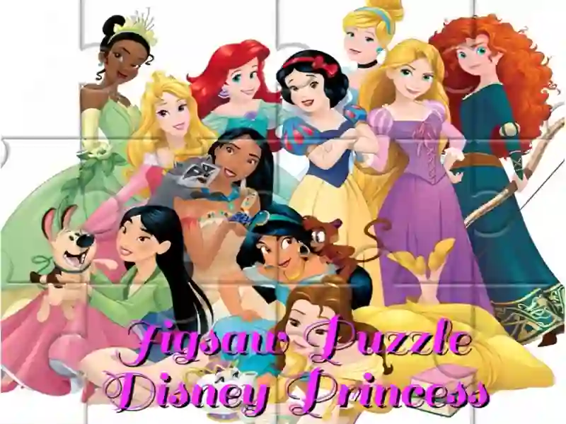 Spil Jigsaw Puzzle: Disney Princess online