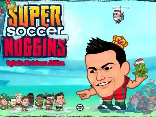 Spil Super Soccer Noggins Xmas Edition online