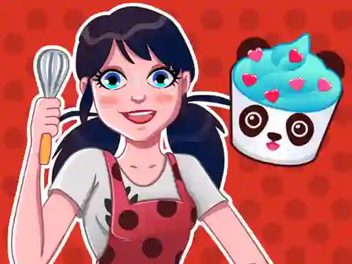 Spil Miraculous Cupcake maker online