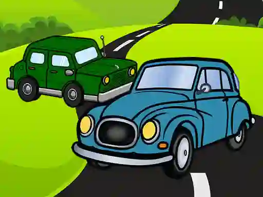 Spil Cartoon Car Jigsaw online