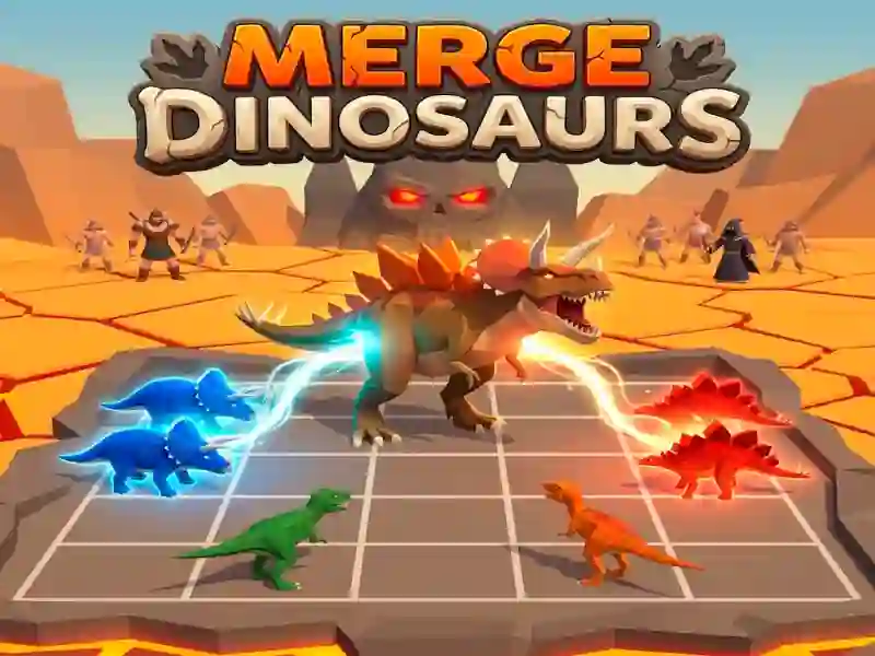 Spil Merge Dinosaurs online