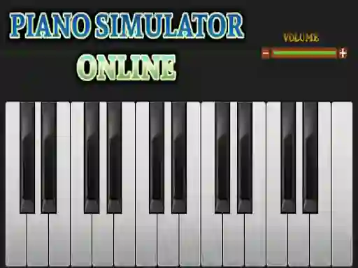 Spil Piano simulator online online