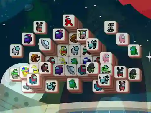 Spil Among Mahjong Tiles online