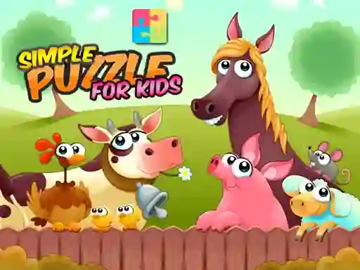 Spil Simple Puzzle For Kids online