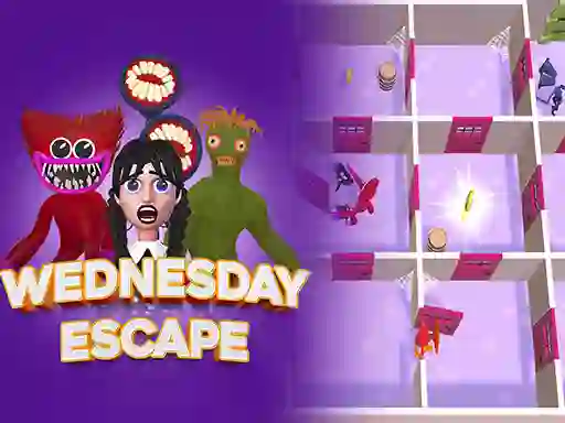 Spil Escape Wednesday online