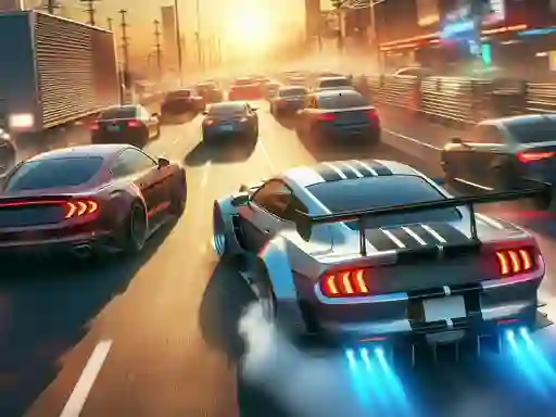 Spil Crazy City Race online