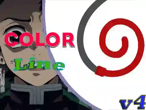 Spil coloring lines v4 online
