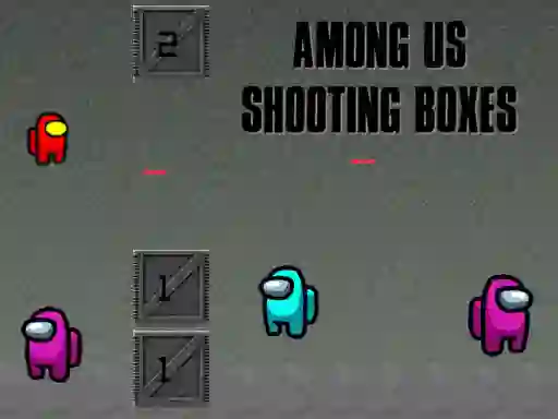 Spil Among Us Shooting Boxes online