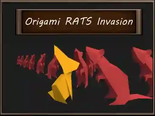 Spil Origami Rats Invasion online