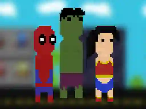 Spil Super Heroes Runner online