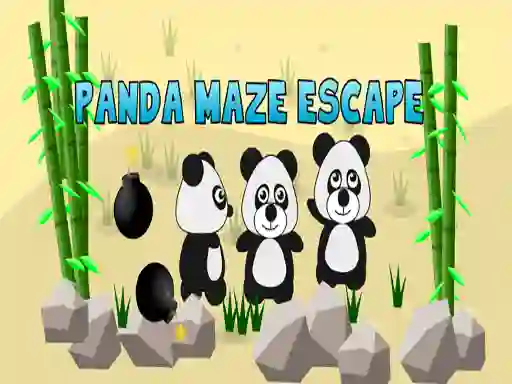 Spil Panda Maze Escape online