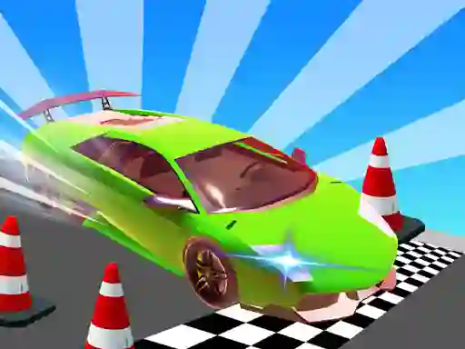 Spil Car Stunt Races Mega Ramps online