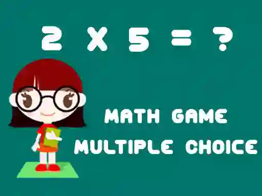 Spil Math Game Multiple Choice online