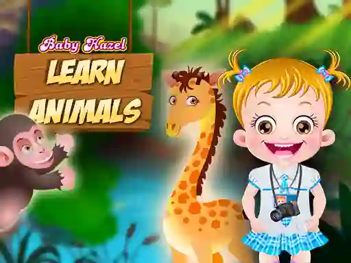 Spil Baby Hazel Learn Animals online