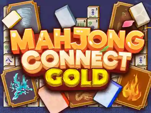 Spil Mahjong Connect Gold online