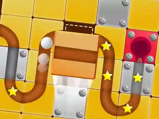 Spil Unblock Ball Slide Puzzle online