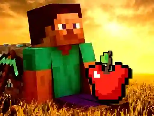 Spil Mineblox Apple Shooter online