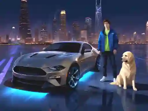 Spil Mustang City Driver online