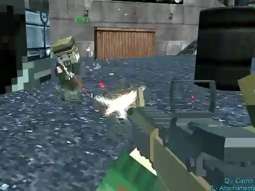 Spil Pixel Gungame Arena Prison Multiplayer online
