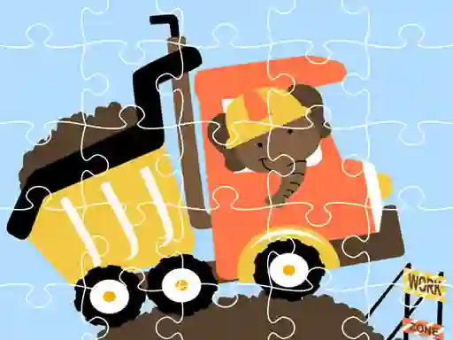 Spil Dumper Trucks Jigsaw online
