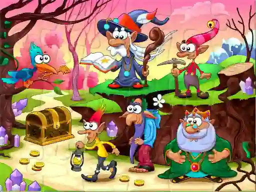 Spil Fantasy Jigsaw Deluxe online