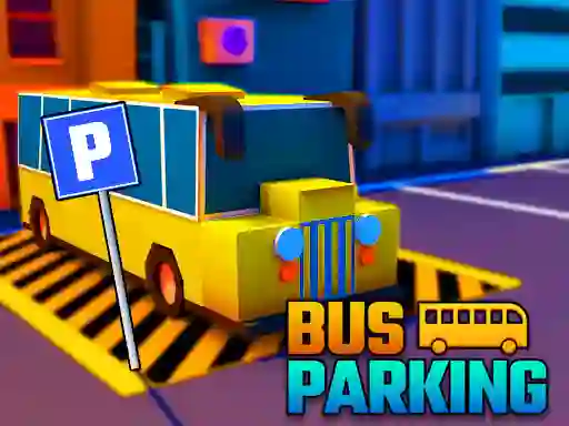 Spil Bus Parking City 3d online