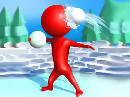 Spil StickMan Snow Fight online